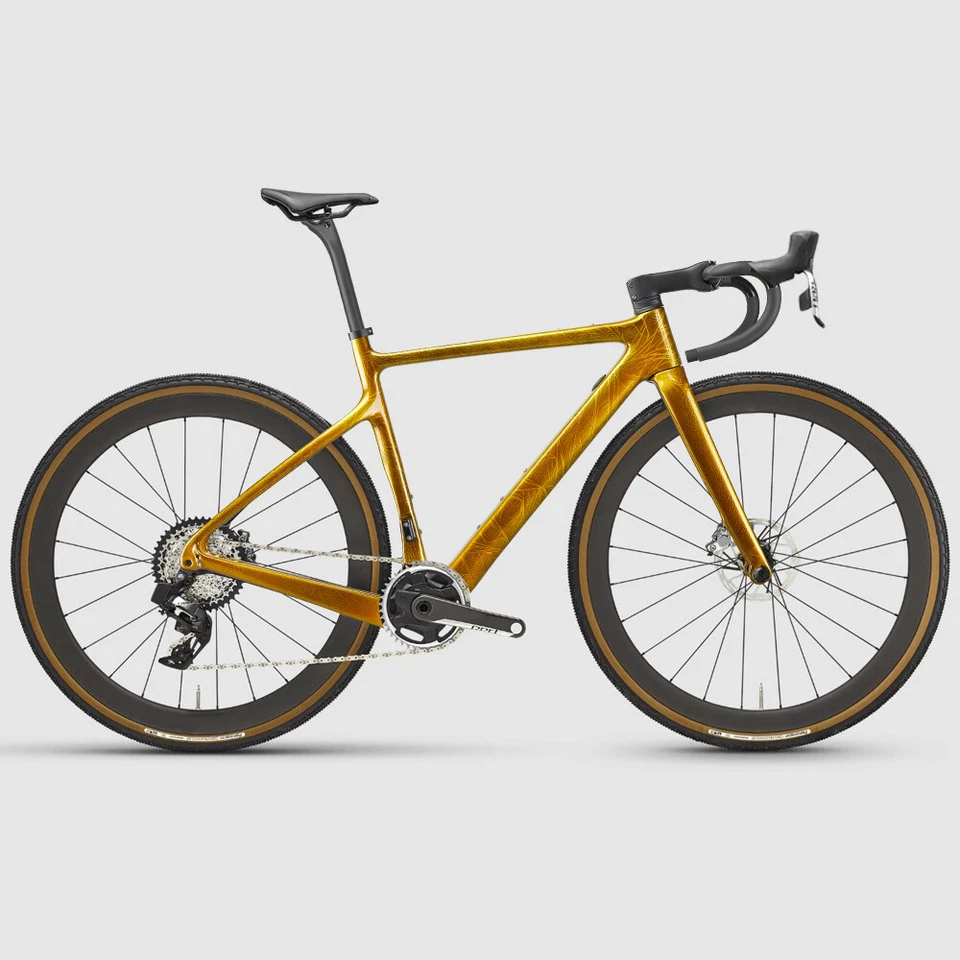 Gravel T1100 Carbon Frame Road Bike Frameset Crystal 700*40C Disc Brake - Bild 2 von 4