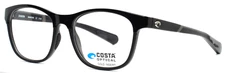 COSTA DEL MAR OCR130 130 Black Mens Square Full Rim Eyeglasses 53-18-140 B:42