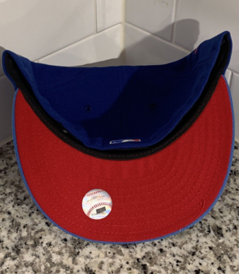 Texas Rangers New Era MLB 40th Anniversary Red UV 59FIFTY Fitted