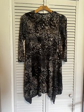 NICHE NILGUN DERMAN Women’s Size Small S Dress Long Sleeve Mini Stretch Tunic