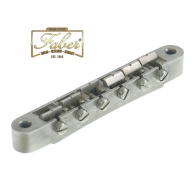 Faber ABRN-NA ABRNNA Bridge fits Nashville Studs Nickel Plated Aged 3068-1
