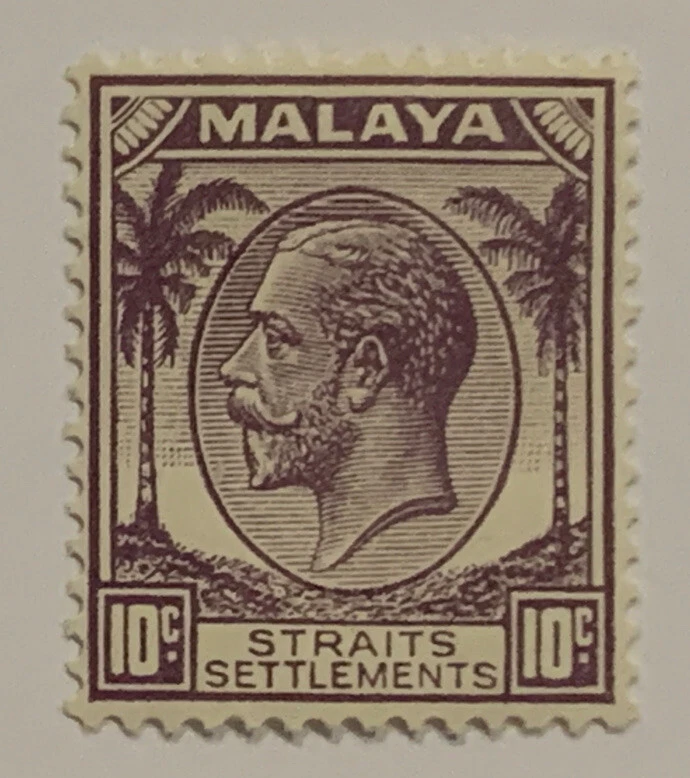 Travelstamps: Malaya Malaysia Straits Settlements Stamps SG266 10 Cent Mint OG H - Image 2 of 4
