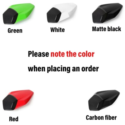 For Kawasaki Ninja ZX6R 2019-2024 Rear Passenger Pillion Seat