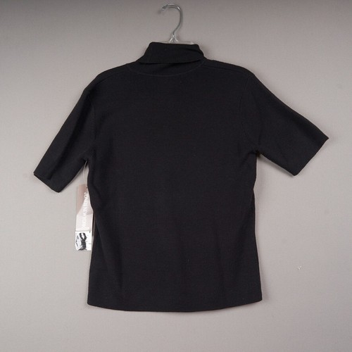 Maglione Jones New York donna taglia S girocollo 100% lana merino manica corta NUOVO - Foto 3 di 8