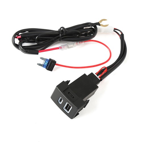 USB-C PD +USB-A QC3.0 Charger Kit For Suzuki JIMNY GRAND VITARA ESCUDO 1998-2005 - Bild 2 von 12