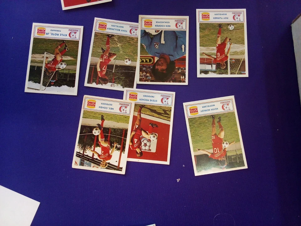 7 DIF 1977 BURGER KING DALLAS ТОРНАДО ФУТБОЛ КАЙЛ РОТ МЛАДШИЙ КЕН КУПЕР ТОРНАДО - Изображение 2 из 2