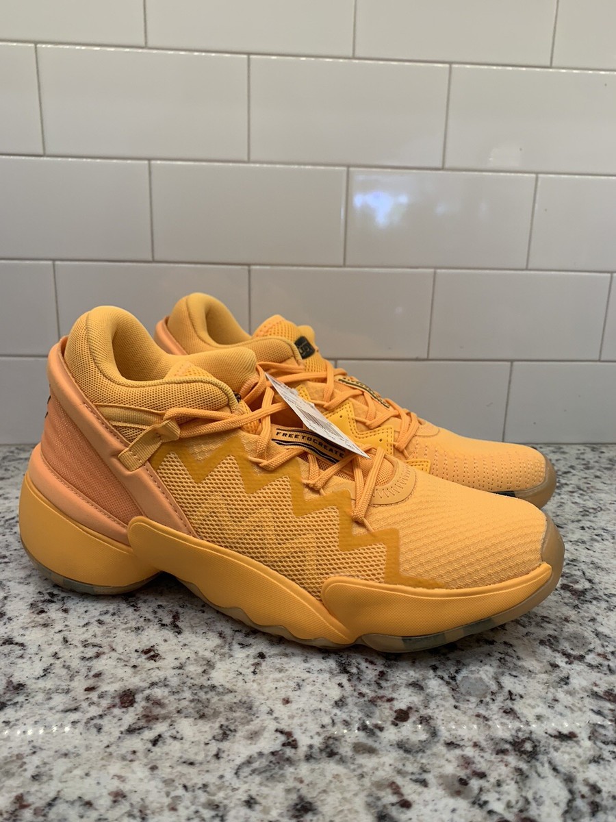 Adidas DON Issue Crayola Gold Basketball Shoes Men's Size