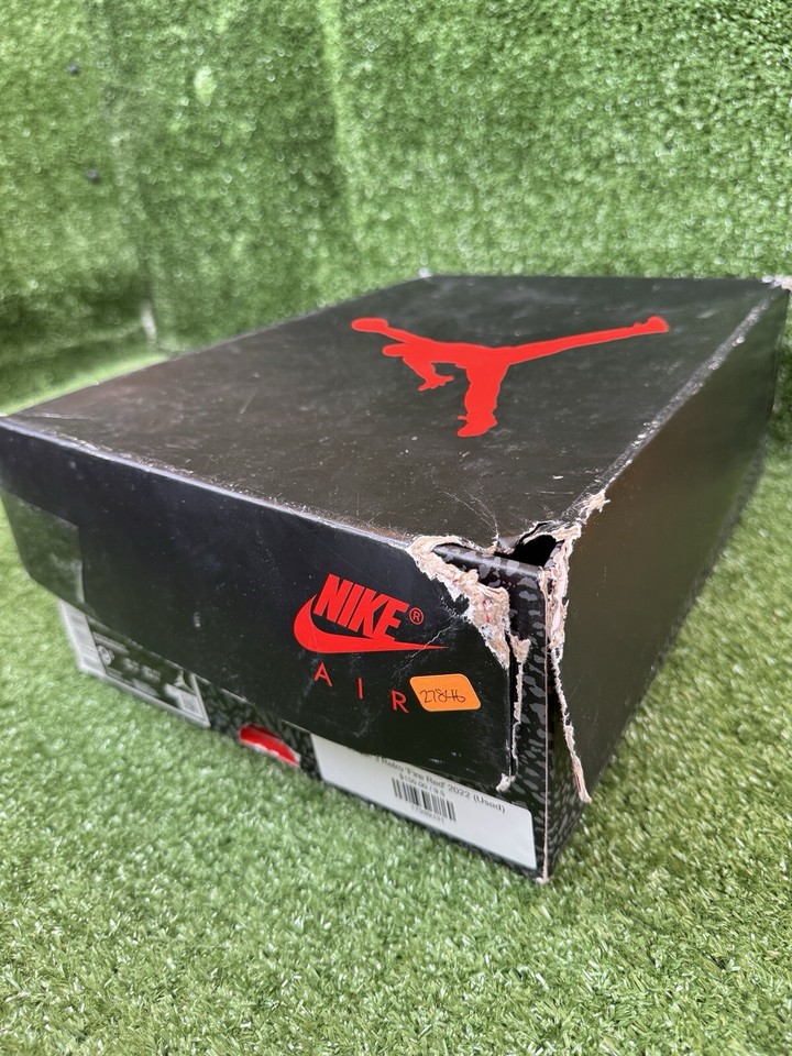 Size 9.5 Jordan 3 Retro Fire Red DN3707160 OG White Cement