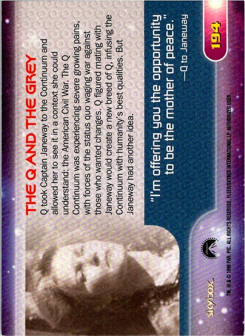 1999 Skybox Star Trek Voyager Closer To Home - PICK / CHOOSE YOUR CARDS - Picture 33 of 157