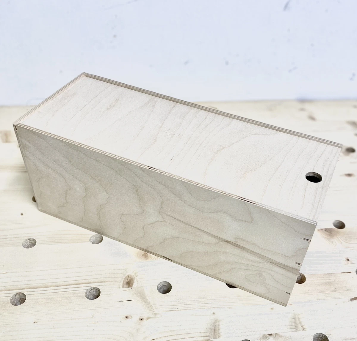 Scatola Portaoggetti Bagno In Legno Con Coperchio E 2 Scomparti – Organizer Per Prodotti Igiene E Fermagli
