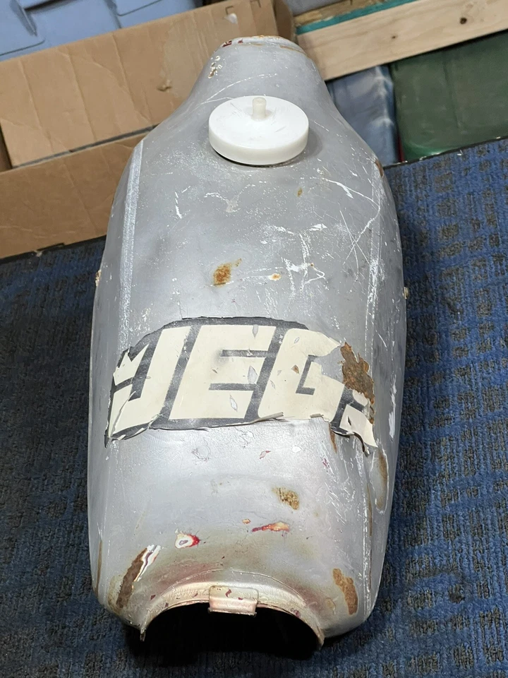 Yamaha AT1 AT1MX 125 1969 1970 1971 Enduro gasolina tanque de combustible Foto 3 de 4