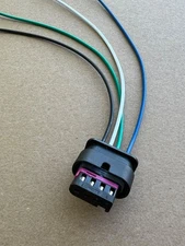 For 18-21 Volkswagen Atlas 4-Way Radiator Shutter Actuator Connector Harness