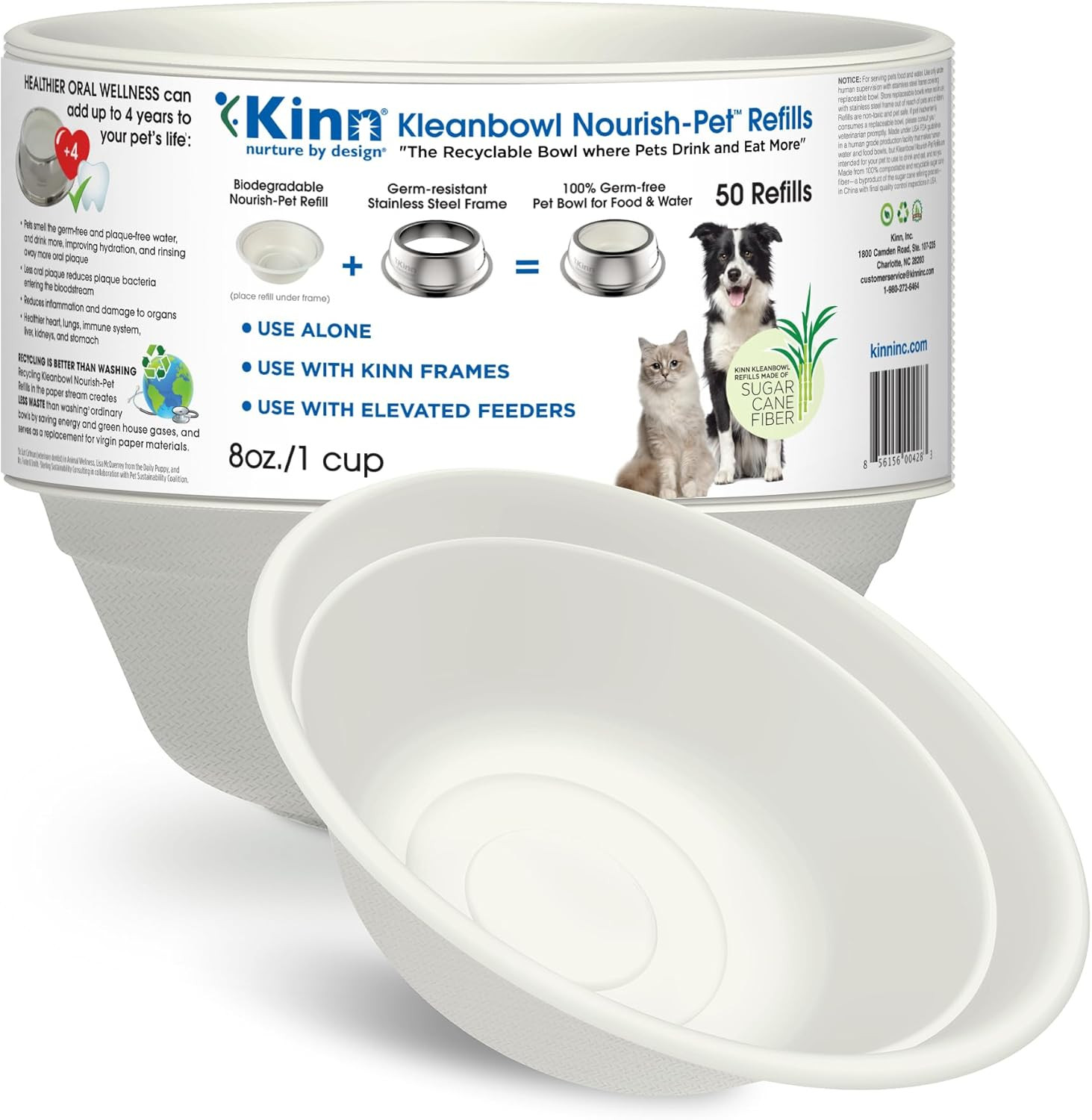 Bowls, 8 Oz (pack Of 50) - Frame System Refills, U