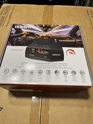 Uniden R8 Long Range Radar/Laser Detector Excellent Condition Minimal Use