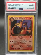 Dark Charizard 21/82 Team Rocket Regular PSA 8 NM-MT on eBay