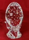 Steuben Crystal Egg Sculpture – Art Glass – Signed – 4.5” Tall