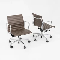 2019 Herman Miller Eames Aluminum Group Management Desk Chair in Brown 10x Avail