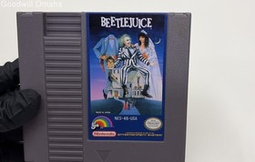 Nintendo NES - Beetlejuice + Sleeve - Boot Tested