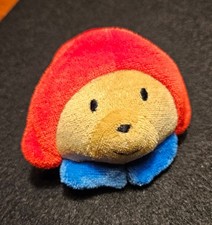 Vintage Eden Paddington Bear Teething Toy Bracelet Rattle Plush Red Yellow