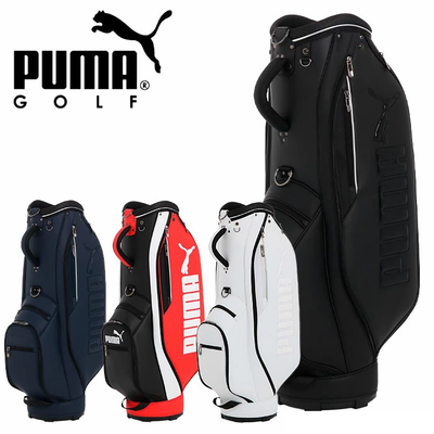 PUMA Golf Bag Basic 9.0 type 091931 PUMA White Staff Bags | eBay