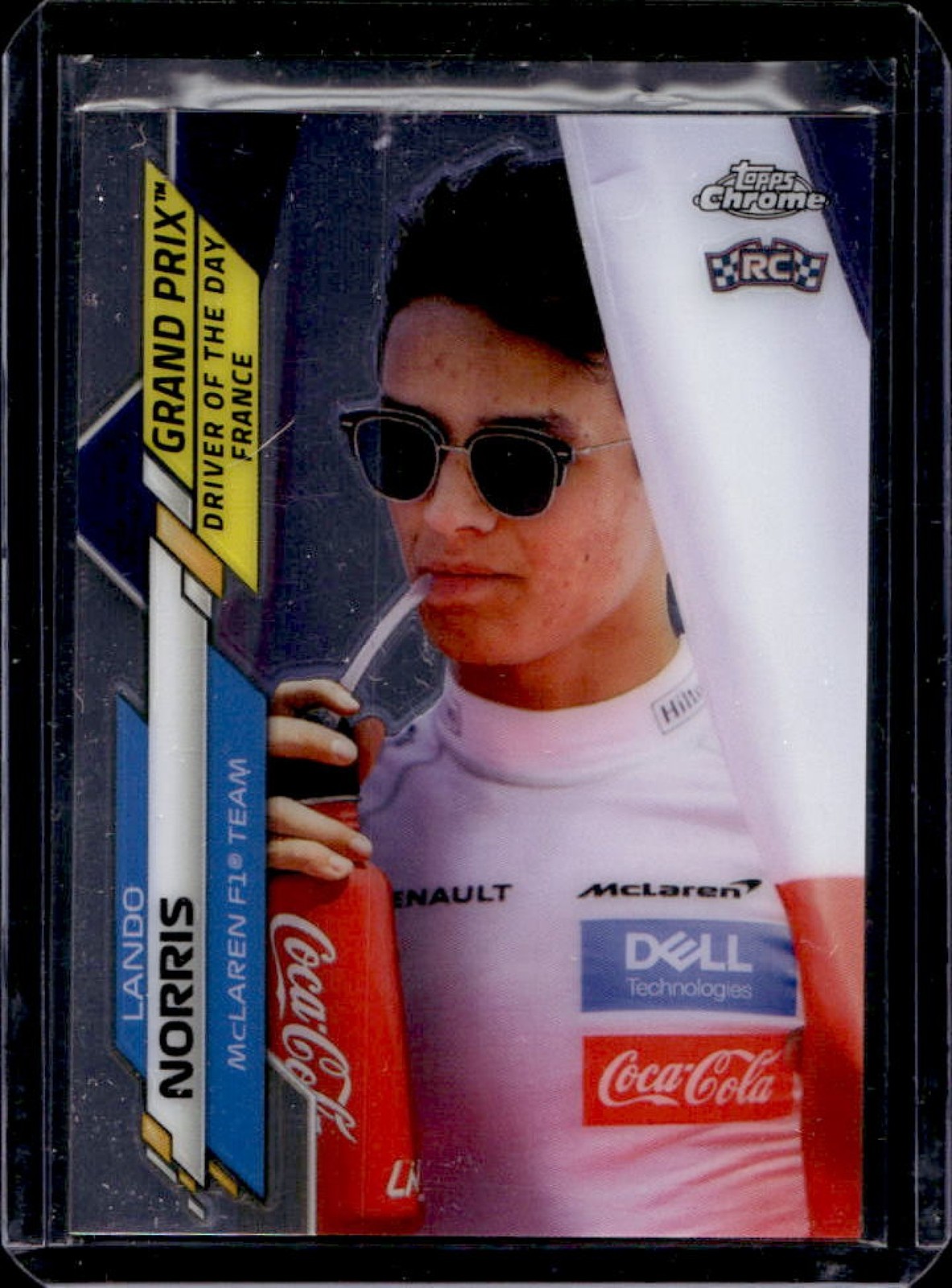 2020 Topps Chrome F1 Lando Norris Rookie RC #161