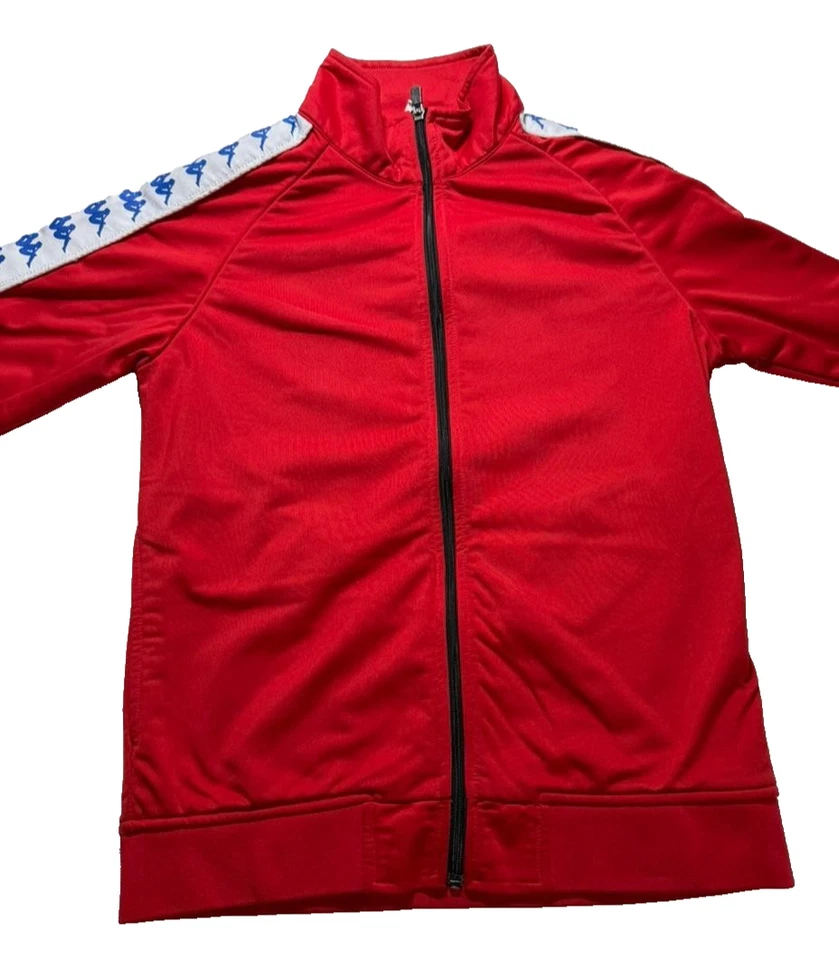 Kappa Authentic sportswear Jacket | Red/White/Blue | SIZE M - Image 4 of 4