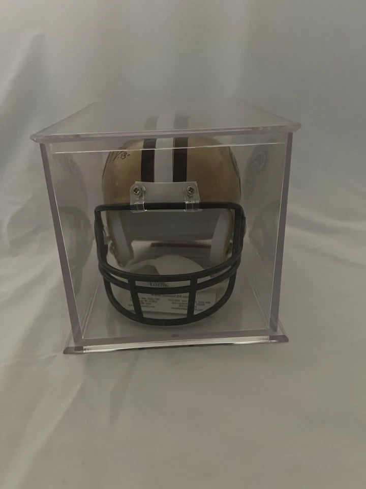 Мини-шлем с автографом Майкла Томаса из New Orleans Saints с сертификатом подлинности JSA - Изображение 3 из 4