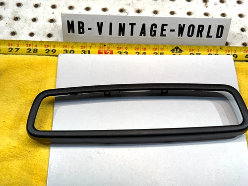 Genuine Mercedes 98-02 R129 SL inside Rear View mirror Outer BLACK 1 Frame only