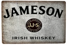 Jameson Irish Whiskey Tin Sign (Bud Beer Lite Light Rum Jack Beam Rye) TH1668