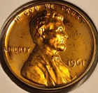 1961-P Lincoln Memorial Cent — photo from another recent sale