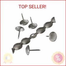 decotacks® Silver Upholstery Nailhead Trim, Silver Upholstery Nails/Tack, in Sho