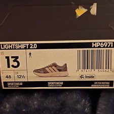 adidas Lightshift 2.0 Mens Low Top Lace Up Sn...