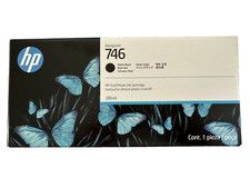HP 746 Matte Black Ink Cartridge, P2V83A Exp Date 05/2028 no