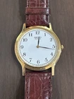 Vintage Seiko V700-8A10 slim dress quartz wristwatch.