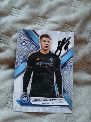 Trading Card signiert Jovan Mijatovic New York City FC NEU