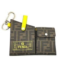 Borsa a tracolla in tela con ciondolo Fendi 7AR759 ZUCCA marsupio in vita...