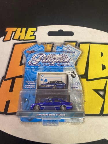 Maisto Playerz Luxury Diecast Collection Mercedes Benz S-Class 1:64 Blue NIP