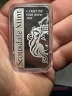 1 oz Silver American Flag Liberty Colorized .999 Silver Bullion Bar