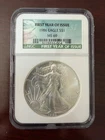 1986 American Silver Eagle NGC MS 69 First Year of Issue