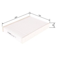 Bosch Filter Innenraumluft 272774BR0A 272777358R 4208351000 272774EM0A | 695242