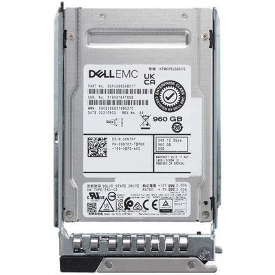 6N7KY 06N7KY Dell EMC 960GB 12Gbps SAS RI TLC 2.5'' SSD 14/15/16G KIT