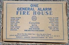1940's Marx General Alarm Fire House Original Box Old Store Stock