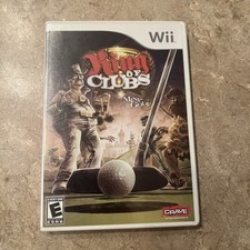 King of Clubs Mini-Golf (Nintendo Wii) Case & Disc TESTED