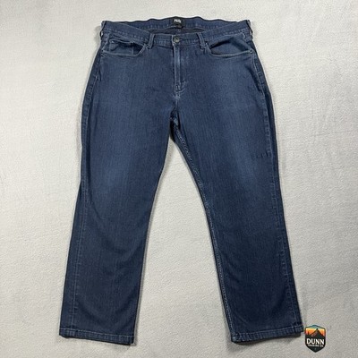 Paige Jeans Mens 36x28 Blue Normandie Straight Medium Wash Stretch Denim
