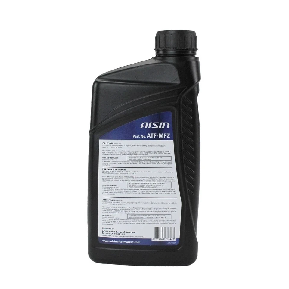 Aisin 4 Quarts Auto Transmission Fluid For Mazda 3 6 CX-3 CX-5 CX-9 4 x 1qt - Image 2 of 4