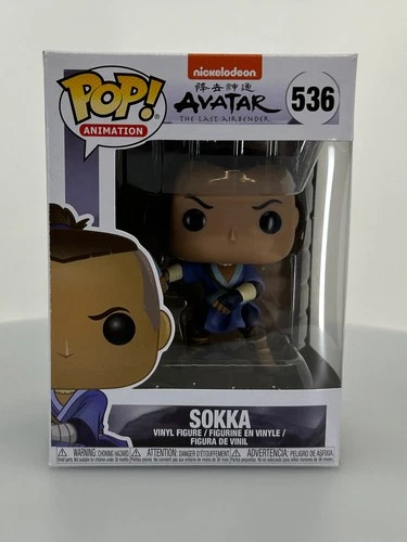 Funko POP! Animation Avatar: The Last Airbender Sokka #536 Vinyl Figure DAMAGED