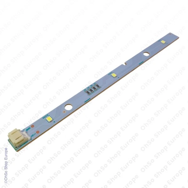 Tira de luz LED para nevera congelador PCB Fridgemaster MS91518FFS MS91519FF MS91520BFF Foto 2 de 4