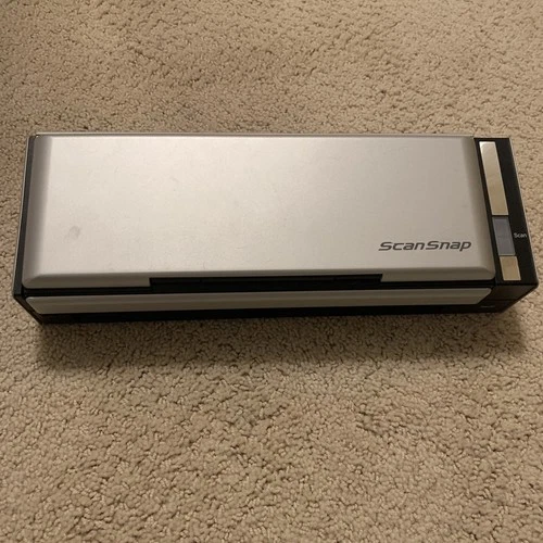 Fujitsu S1300 ScanSnap Document Scanner - w/ USB 2.0 - No Power Adapter