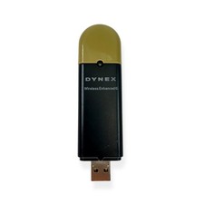 Dynex DX-EBUSB Enhanced Wireless G USB Network Adapter WiFi Black PC Laptop