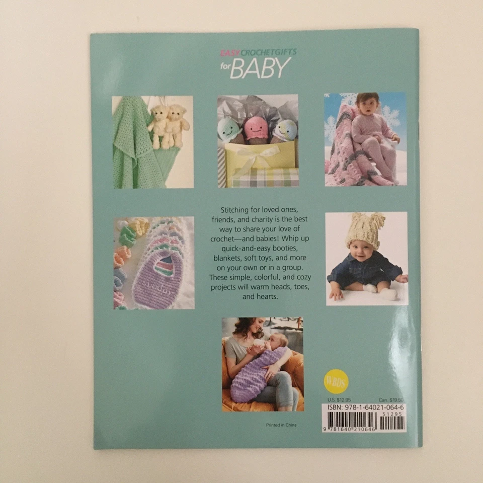 NEW Easy Crochet Gifts for Baby Book 20 Projects - Image 2 of 4